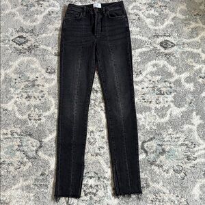 Anine Bing Washed Black Jeans